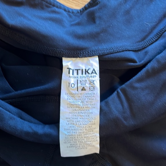 Titika Heart Mesh legging size 10 like new - Picture 12 of 16